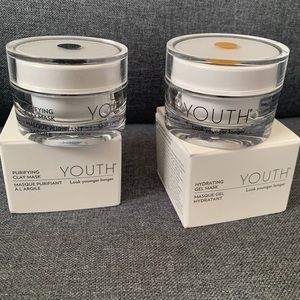Bundle: Shaklee YOUTH Purifying Clay AND Hydrating Gel Face Masks
